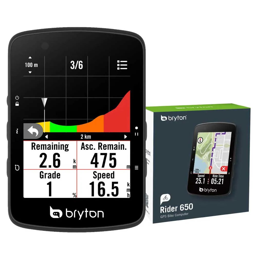GPS BRYTON RIDER 650 E NEGRO