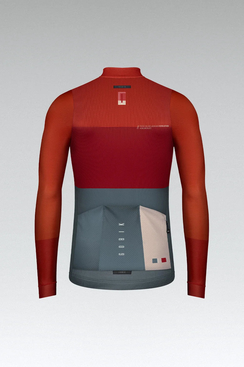 MAILLOT MANGA LARGA COBBLE HOMBRE CRIMSON