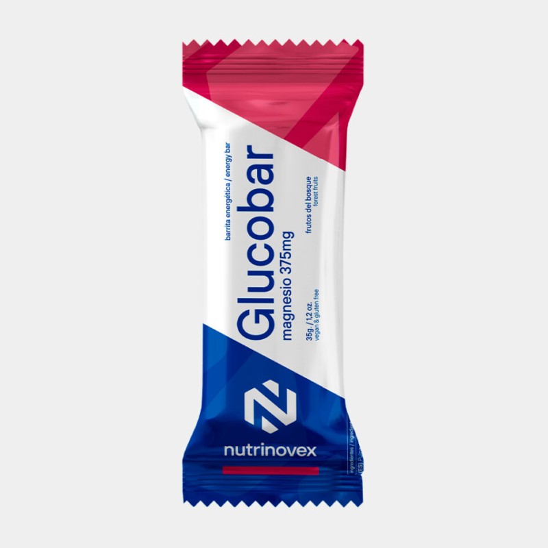BARRITA NUTRINOVEX GLUCOBAR 40G MAGNESIO 375MG