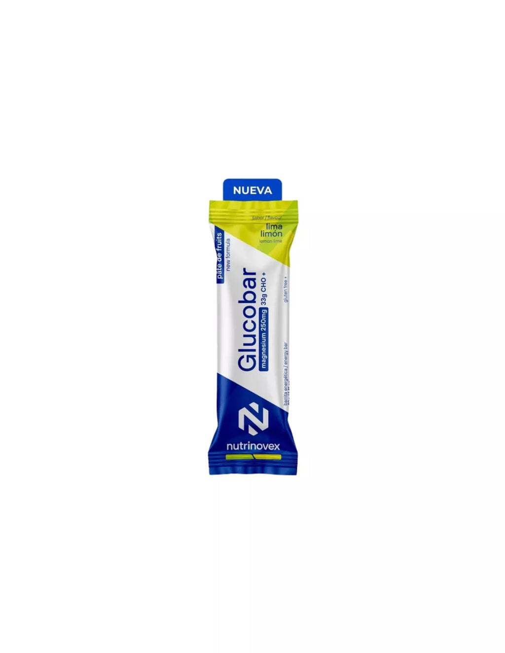 BARRITA NUTRINOVEX GLUCOBAR 40G MAGNESIO 375MG