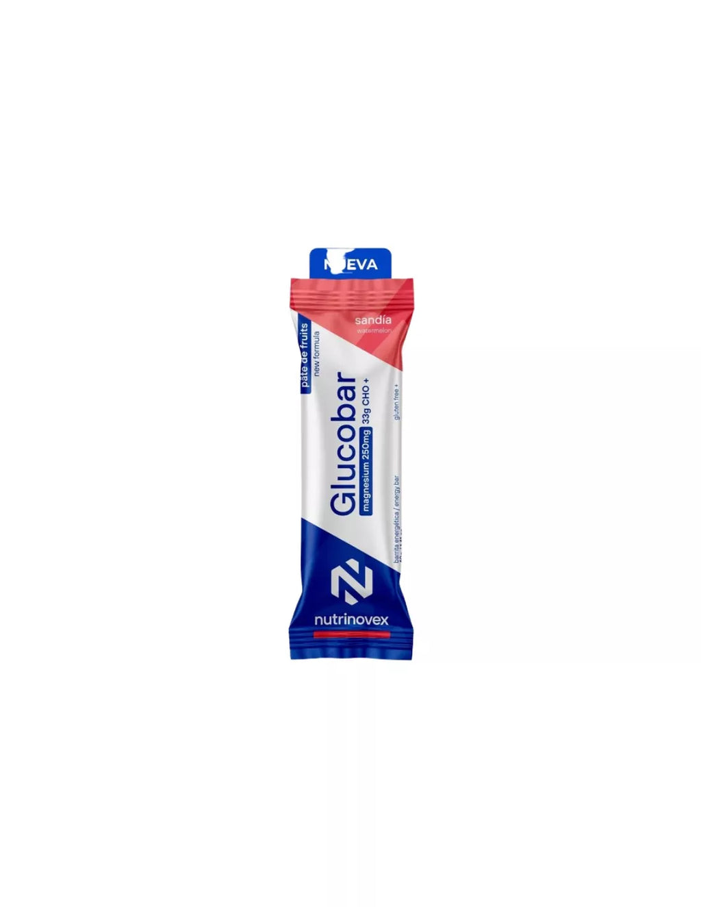 BARRITA NUTRINOVEX GLUCOBAR 40G MAGNESIO 375MG